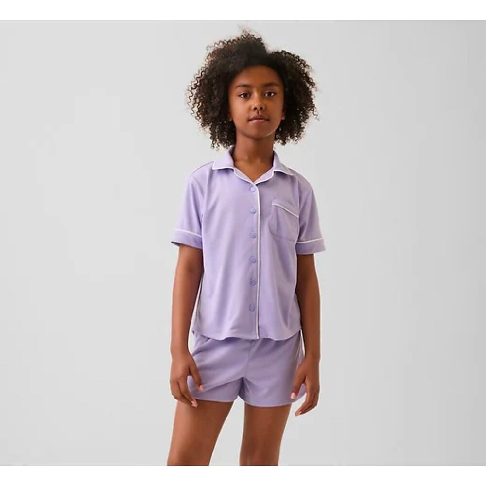 Gap Girl's Warm Violet Pajama Short Set